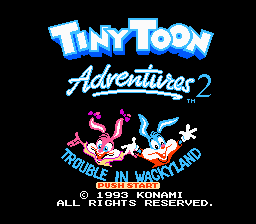 Tiny Toon Adventures 2 Trouble in Wackyland screenshot 3 for NES